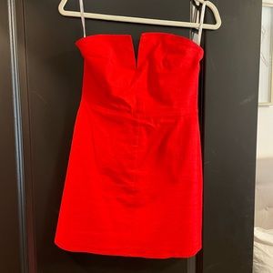 Lovers + friends strapless mini dress